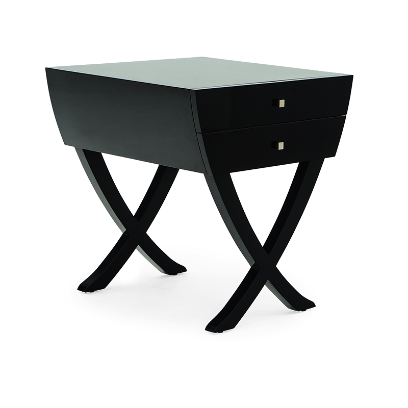 Ballet Two Drawers Side Table