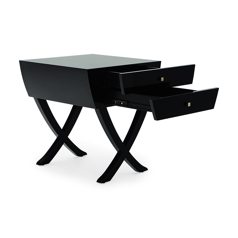 Ballet Two Drawers Side Table