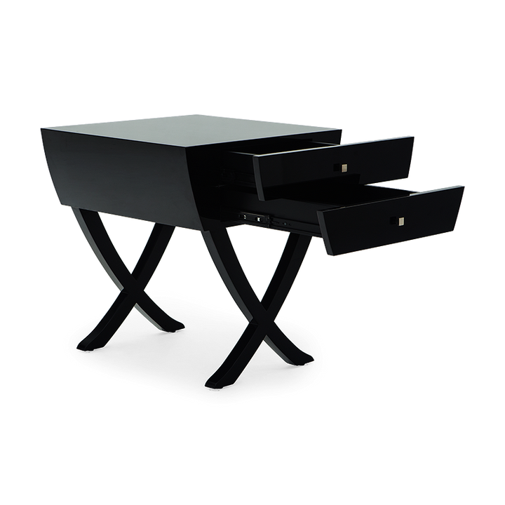 Ballet Two Drawers Side Table