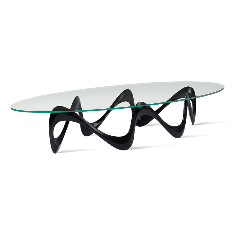 Double Parisian Graffiti Coffee Table