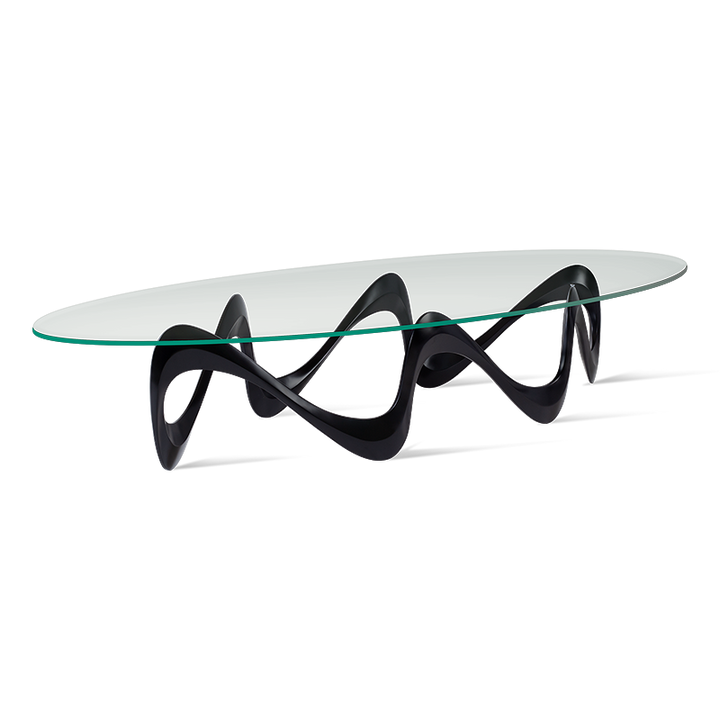 Double Parisian Graffiti Coffee Table