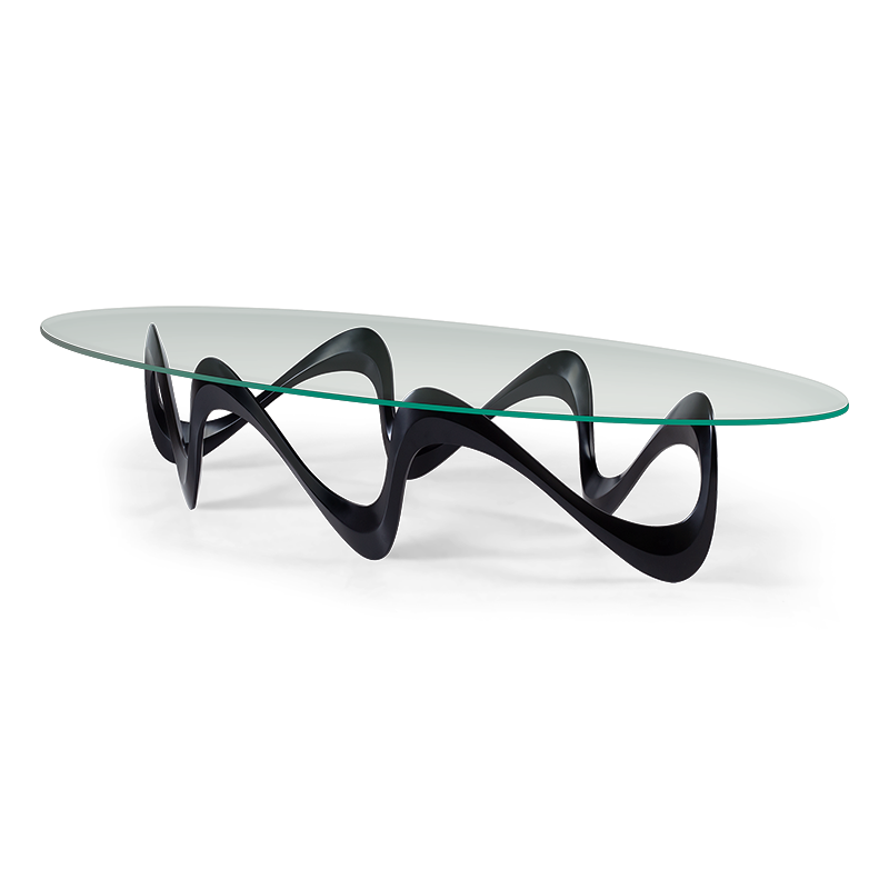Double Parisian Graffiti Coffee Table