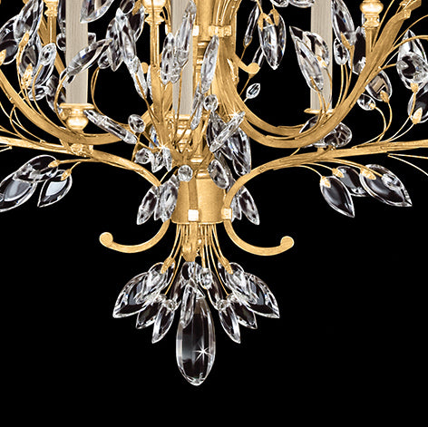 Crystal Laurel 57" Round Chandelier