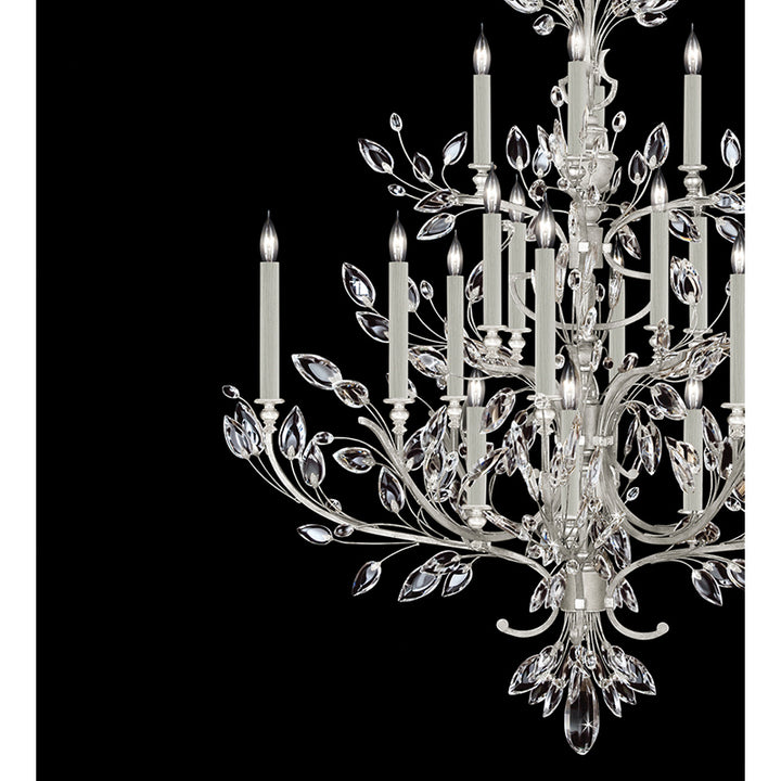 Crystal Laurel 57" Round Chandelier