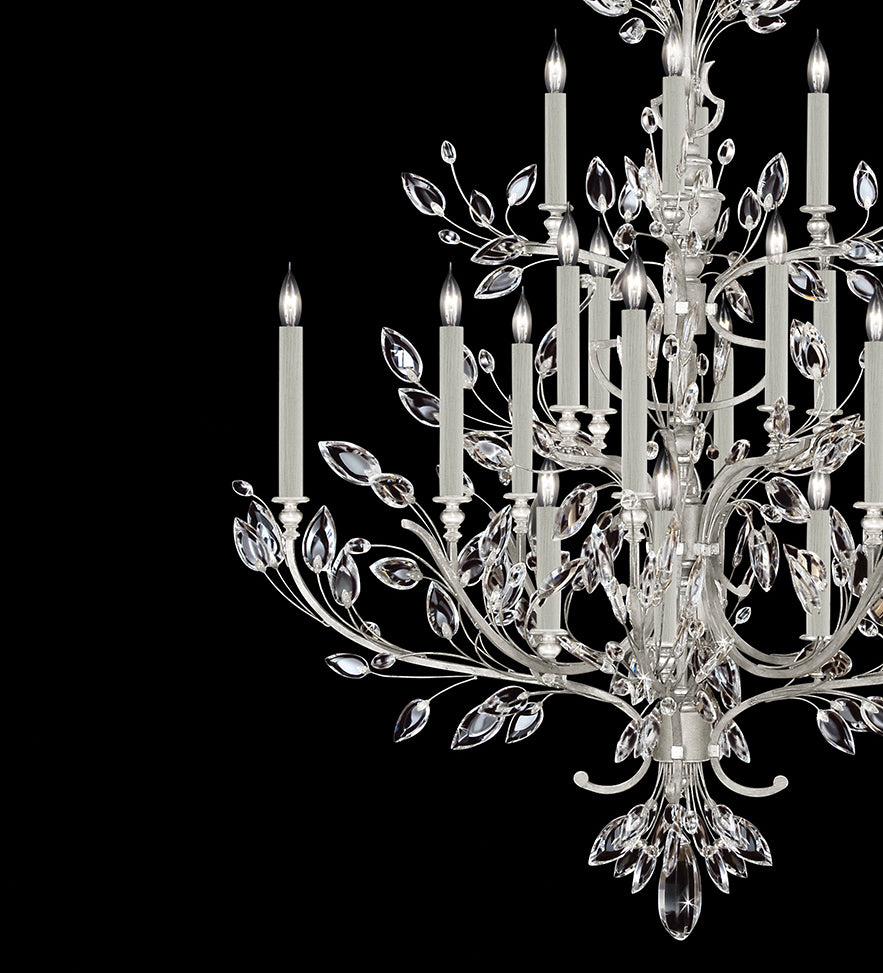Crystal Laurel 57" Round Chandelier