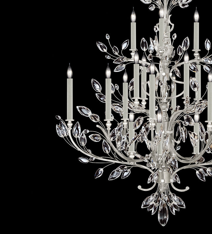 Crystal Laurel 57" Round Chandelier