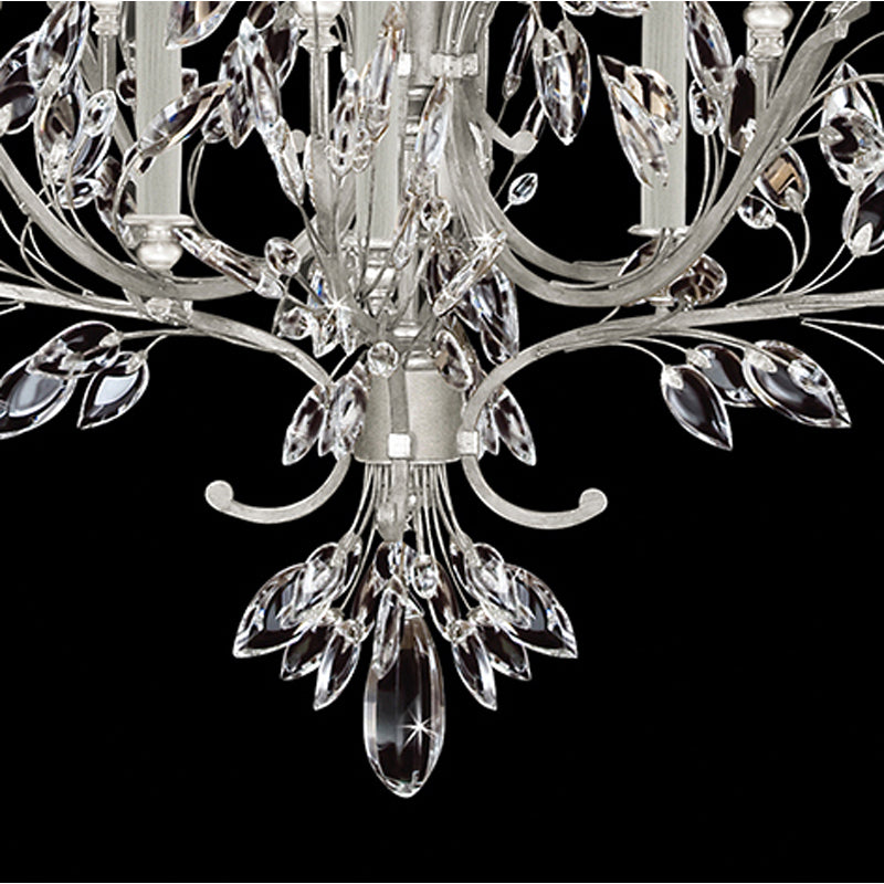 Crystal Laurel 57" Round Chandelier