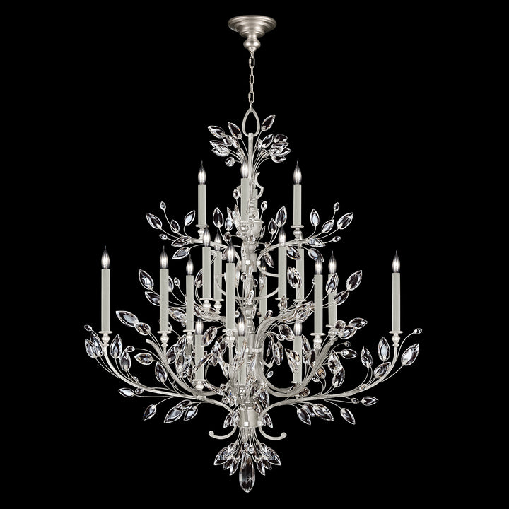 Crystal Laurel 57" Round Chandelier