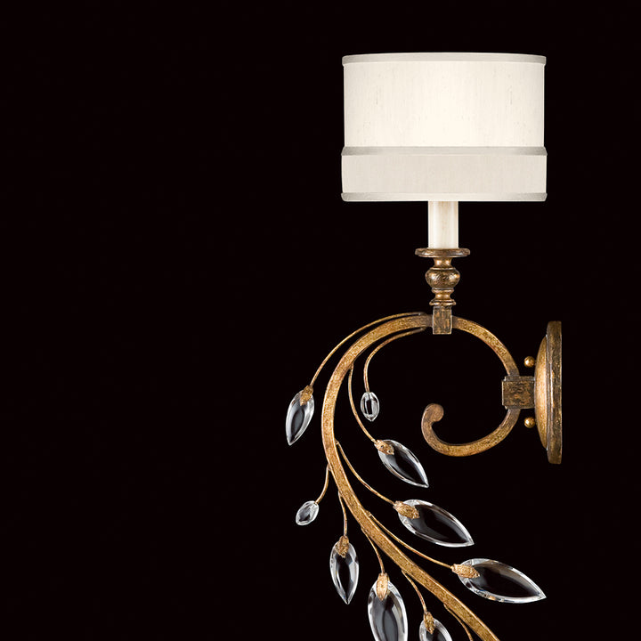 Crystal Laurel 32" Sconce