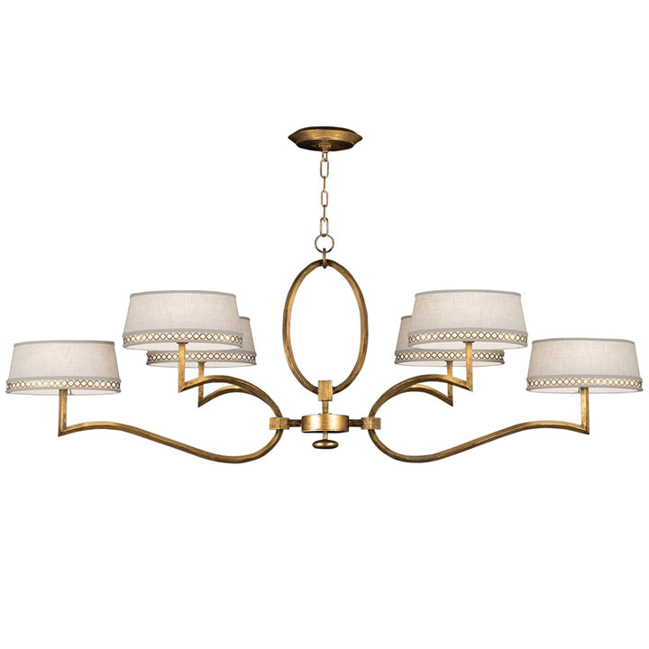Allegretto 63" Oblong Chandelier