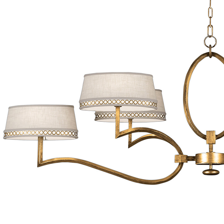Allegretto 63" Oblong Chandelier