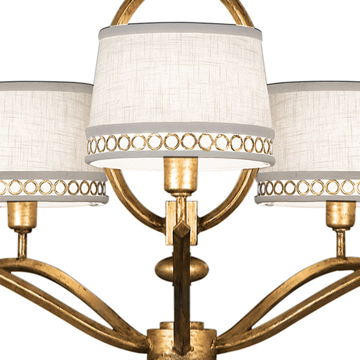 Allegretto 29" Round Chandelier