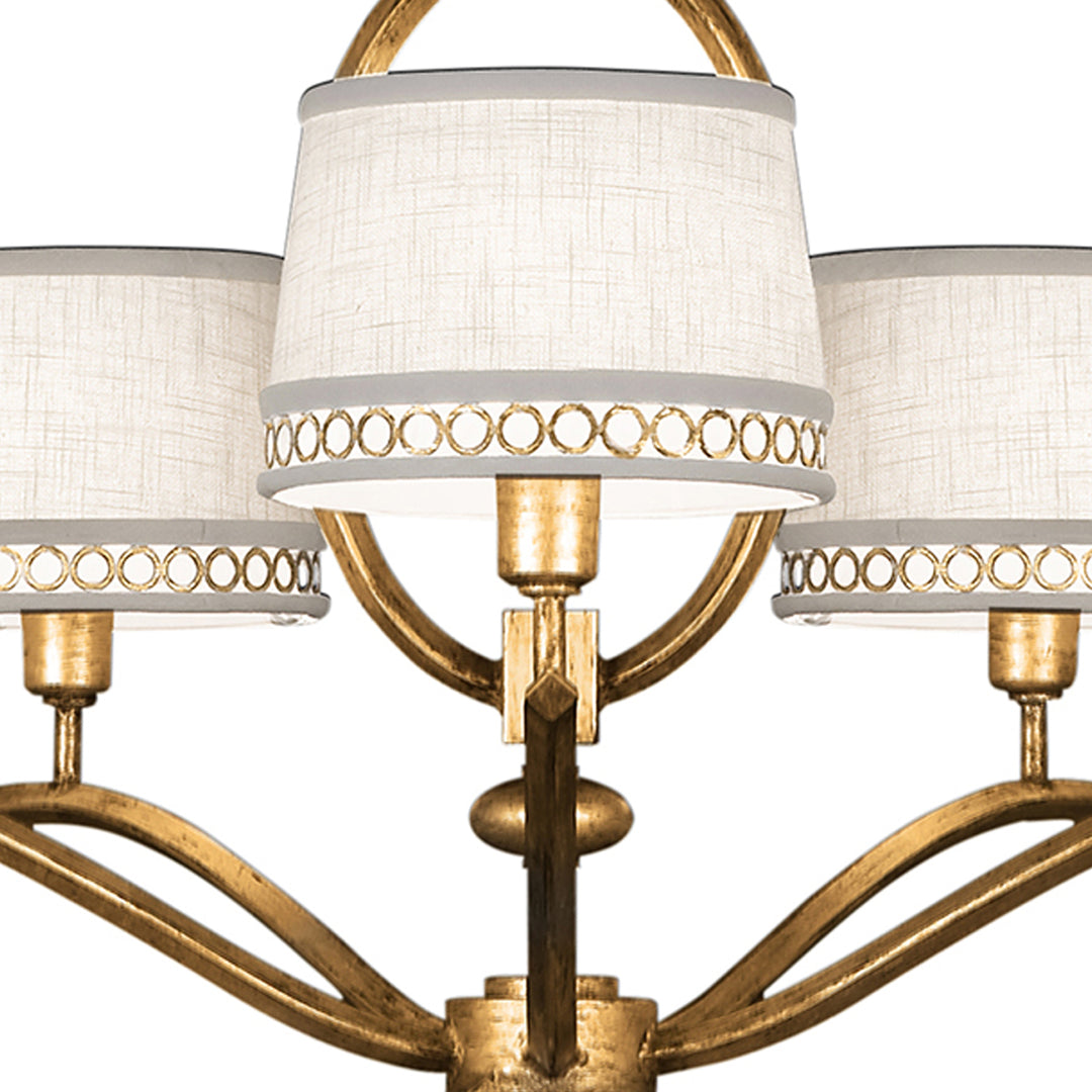 Allegretto 29" Round Chandelier