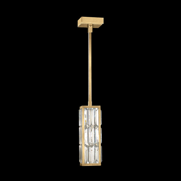 Crystal Enchantment 5" Square Drop Light
