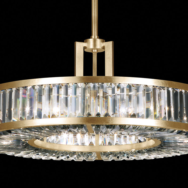 Crystal Enchantment 29" Round Pendant