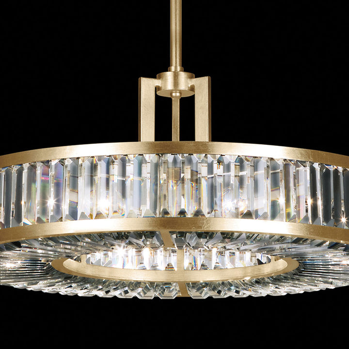 Crystal Enchantment 29" Round Pendant