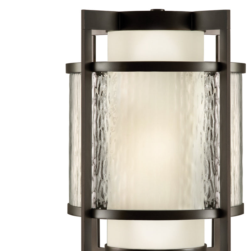 Singapore Moderne Outdoor 24" Outdoor Adjustable Pier/Post Mount