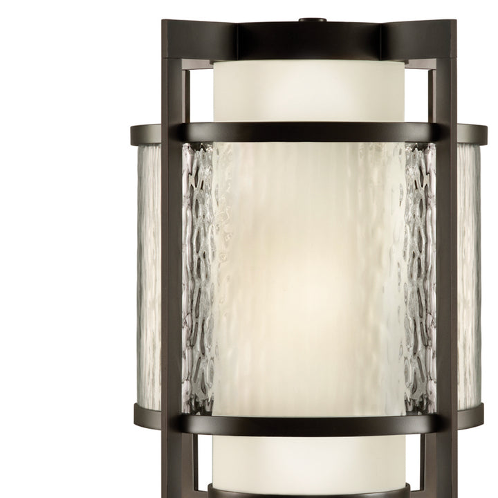 Singapore Moderne Outdoor 24" Outdoor Adjustable Pier/Post Mount