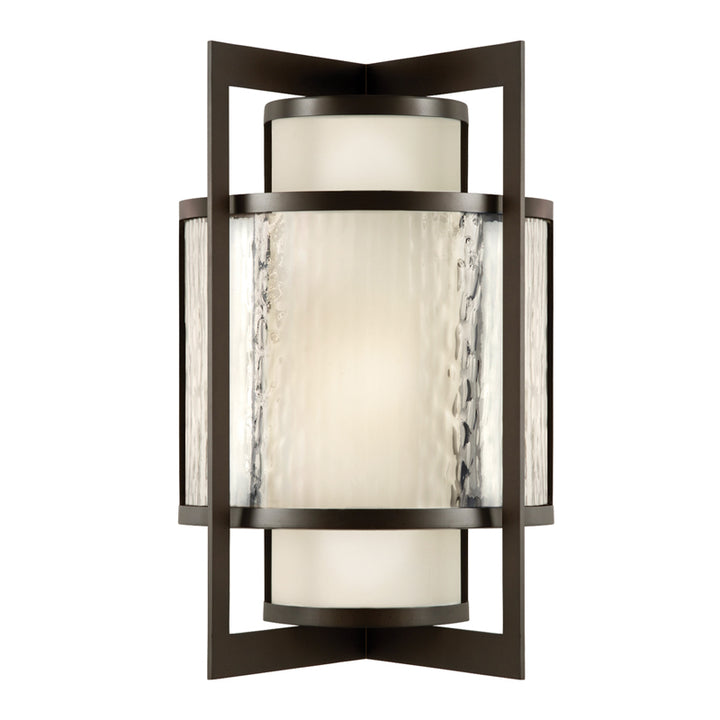 Singapore Moderne Outdoor 19" Outdoor Wall Sconce