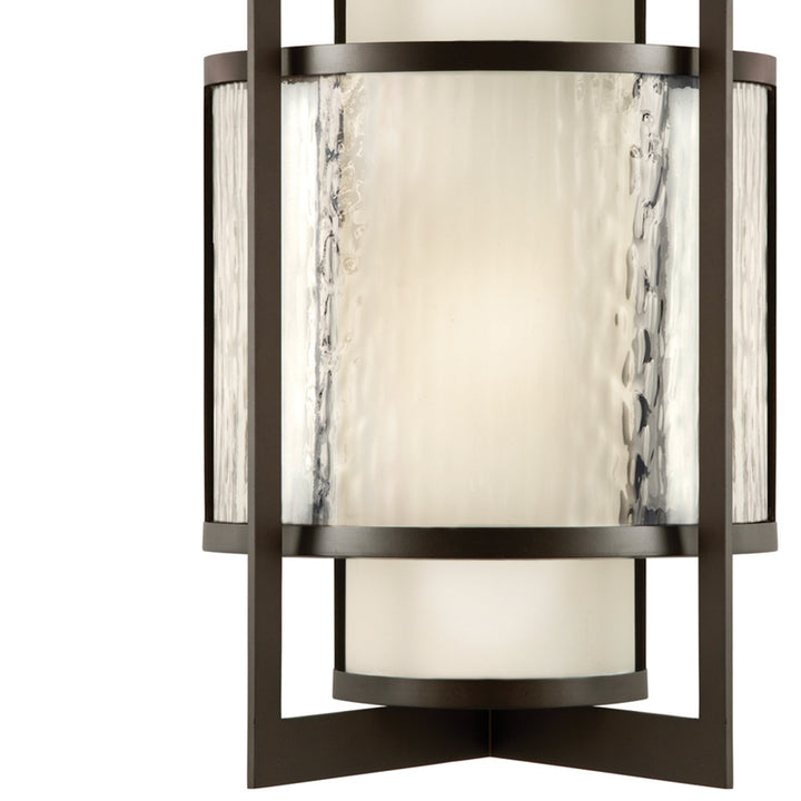 Singapore Moderne Outdoor 19" Outdoor Wall Sconce