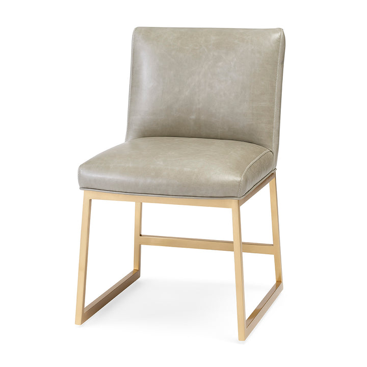 Ines Brass Side Chair