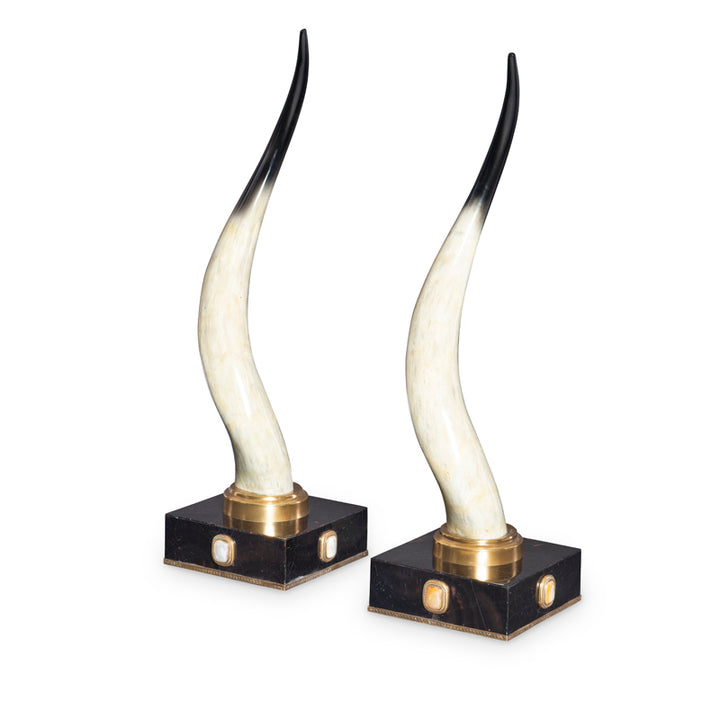 Rexton Decorative Horns (Pair)