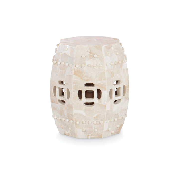Qing White Accent Table