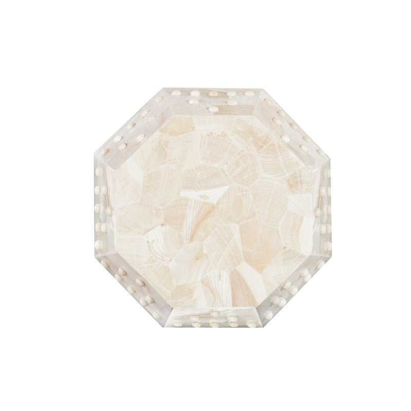 Qing White Accent Table