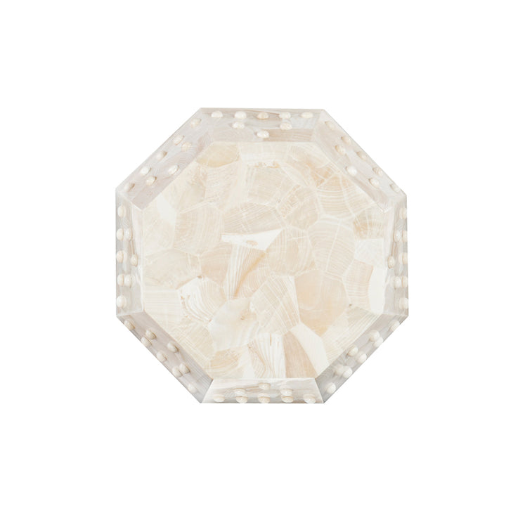 Qing White Accent Table