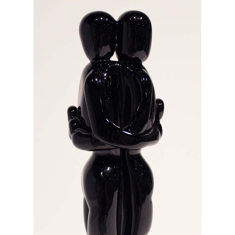 Black Crystal Figurine