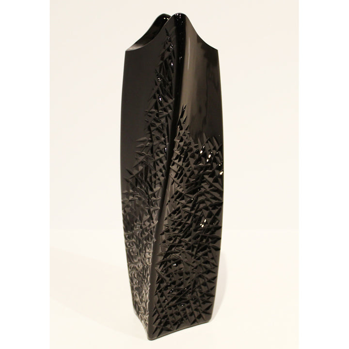Black Crystal Vase