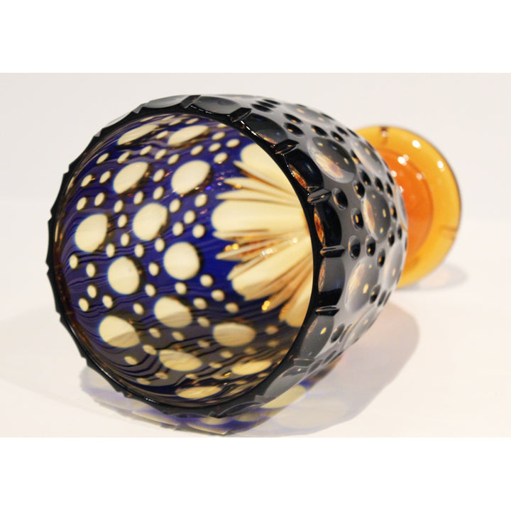 Handcarved Crystal Vase