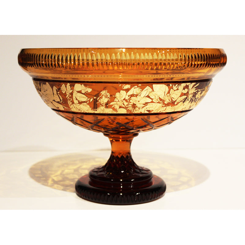 Handcarved Crystal Bowl