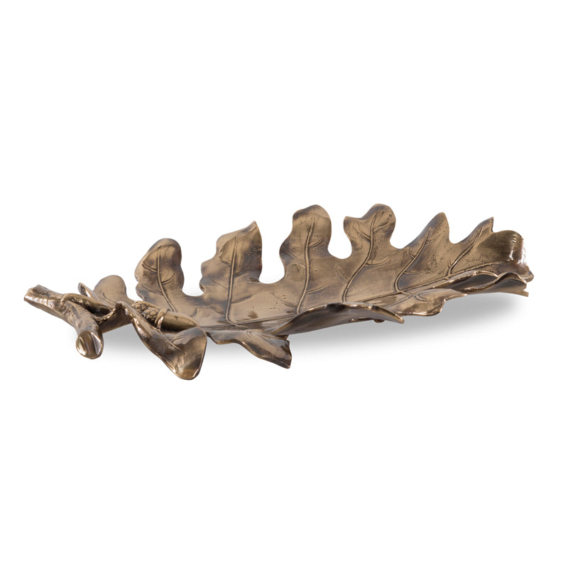 Brass Leaf Tray