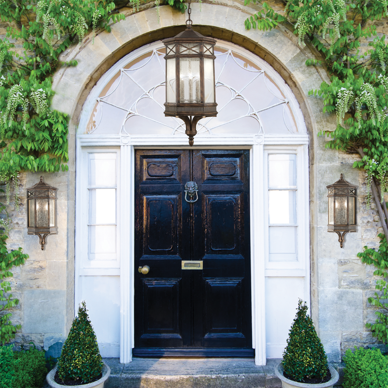 Holland Park 15" Outdoor Lantern