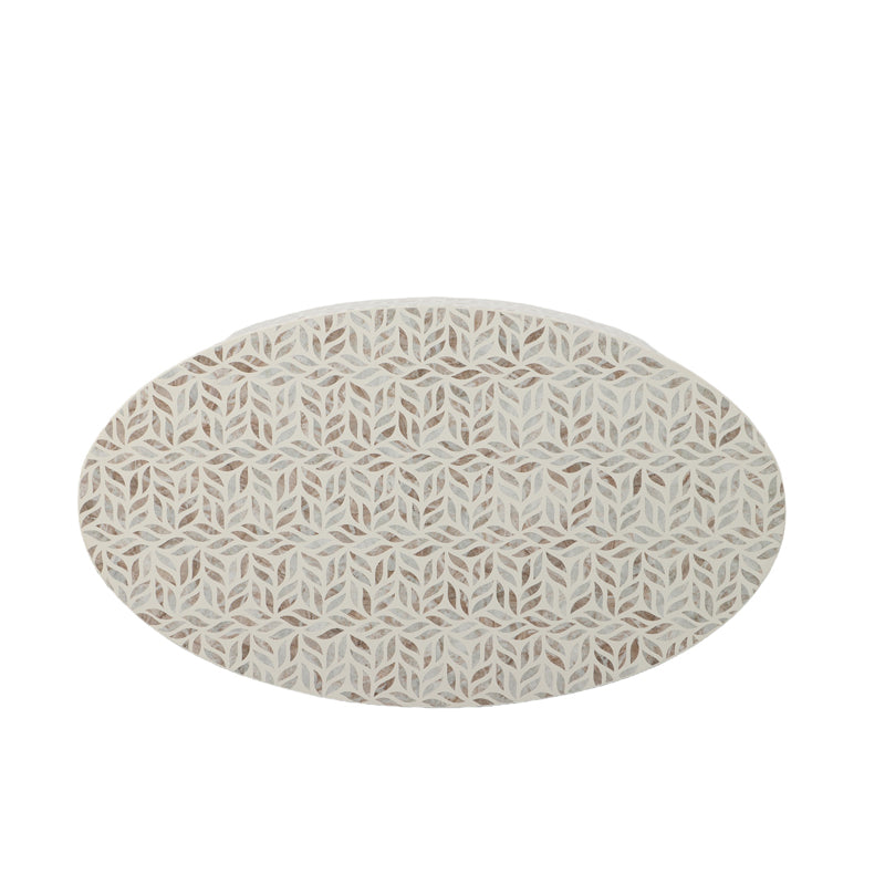 Stone Inlay Cocktail Table