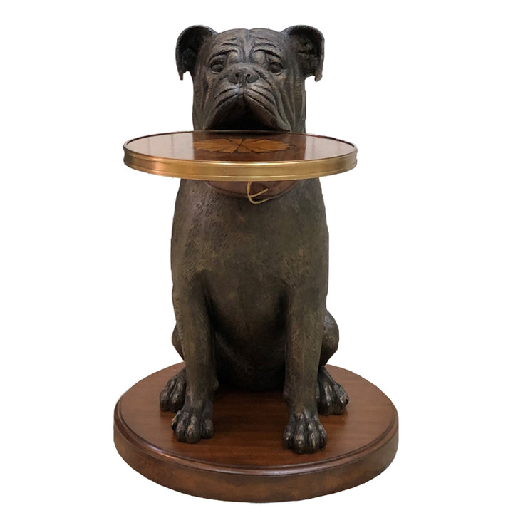 Bulldog Accent Table