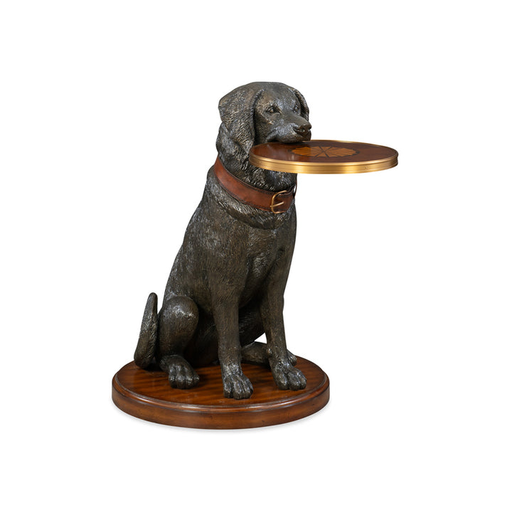Golden Retriever Accent Table