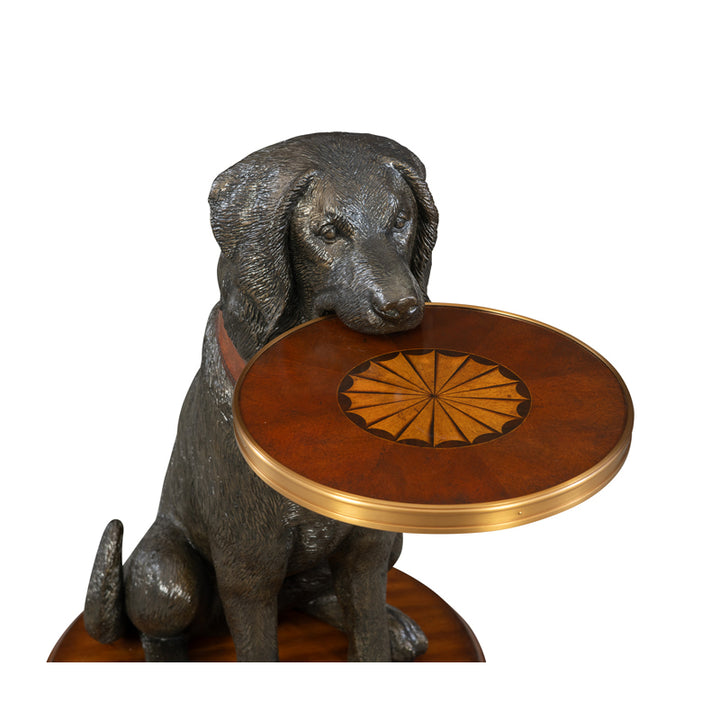 Golden Retriever Accent Table