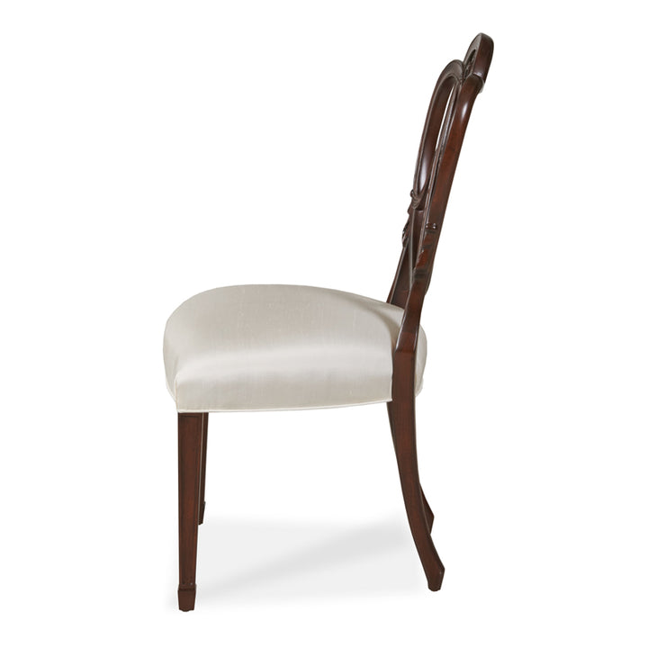 Heart Side Chair Pearl