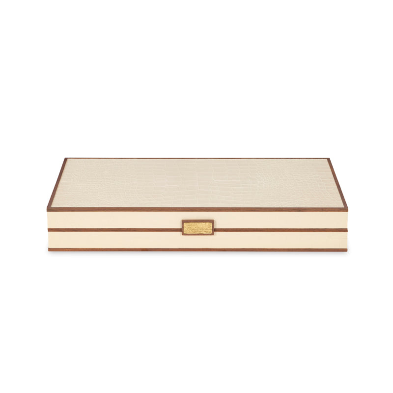 Cream Leather Game Board