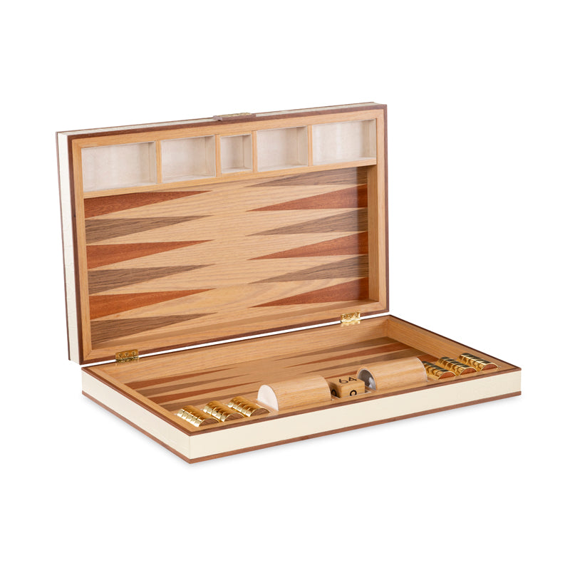 Cream Leather Game Board