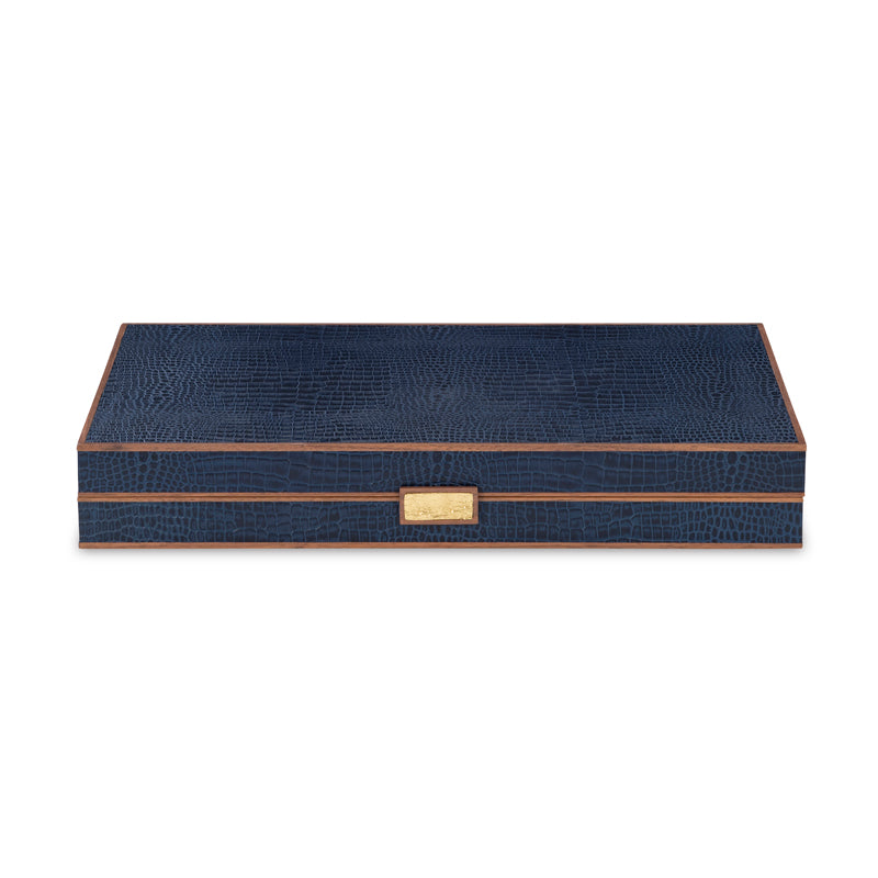 Navy Leather Game Board