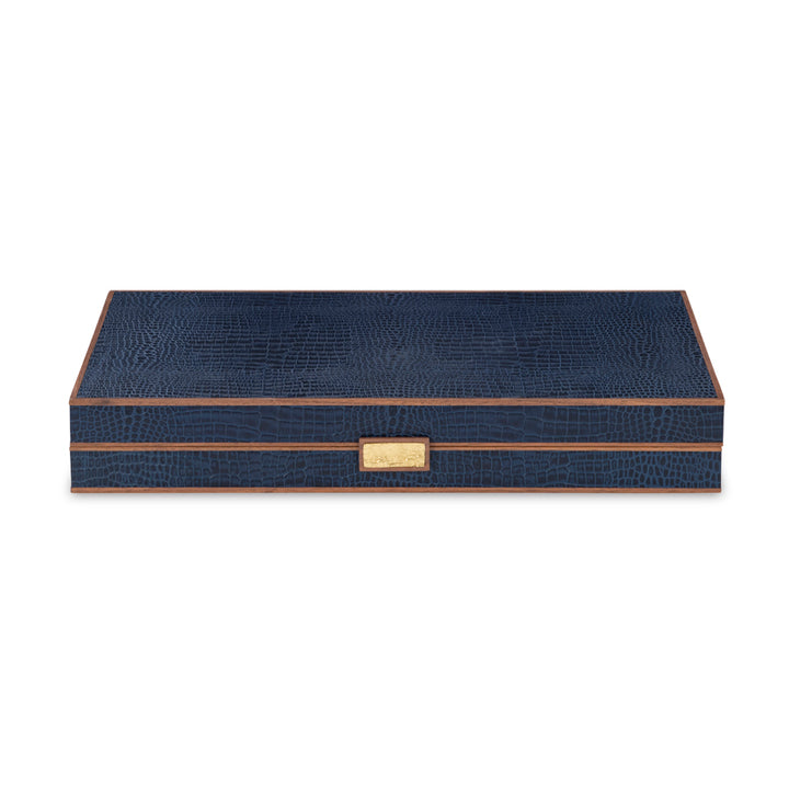 Navy Leather Game Board