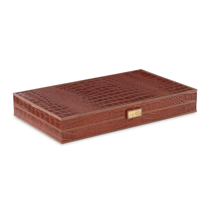 Tan Leather Game Board