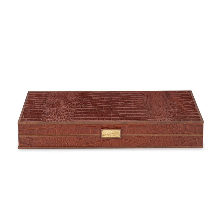 Tan Leather Game Board