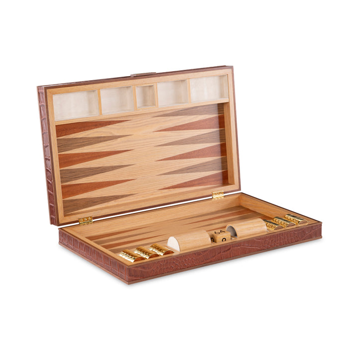 Tan Leather Game Board