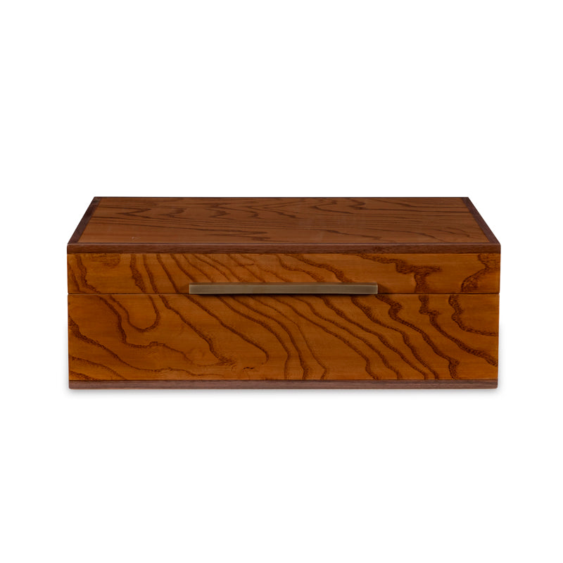 Walnut And Brass Box