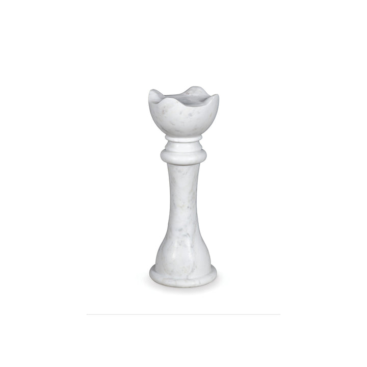White Chess Table Queen