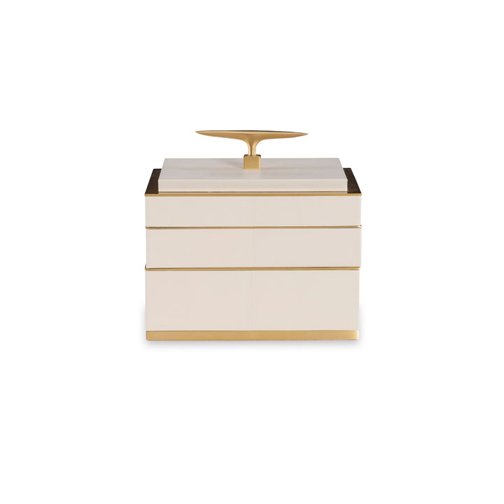 Cream Compartment Box